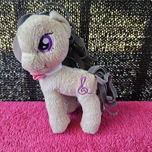 My Little Pony Octavia Melody Plush Gray Purple Eyes 6" By Hasbro Funrise 2012